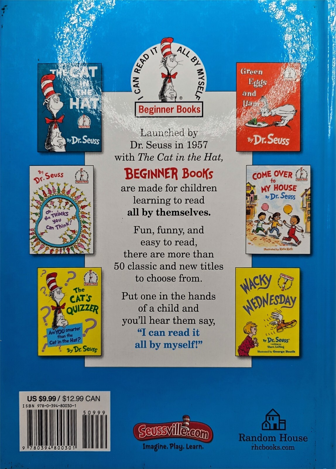 Beginner Books(R) Ser.: Dr. Seuss’s ABC by Seuss (1960, Hardcover)