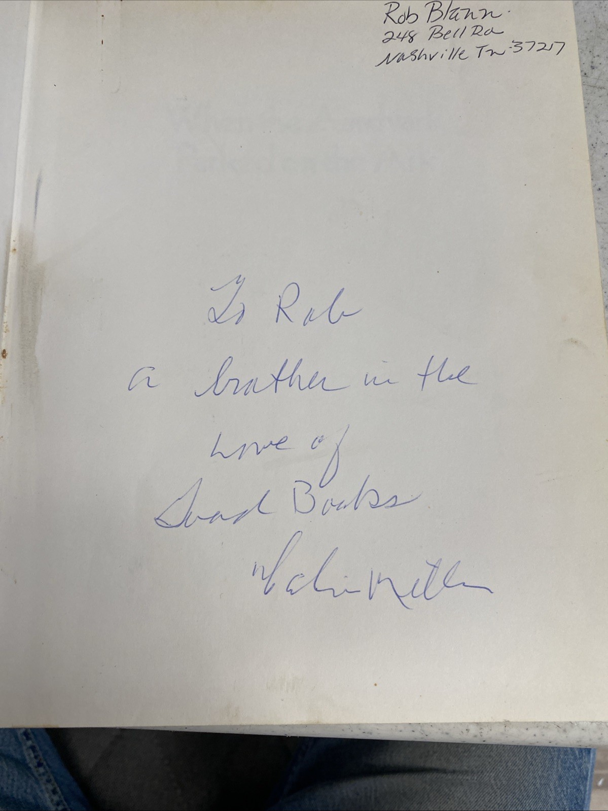 When The Aardvark Parked On The Ark And Other Calvin Miller 1984 1st Ed Signed
