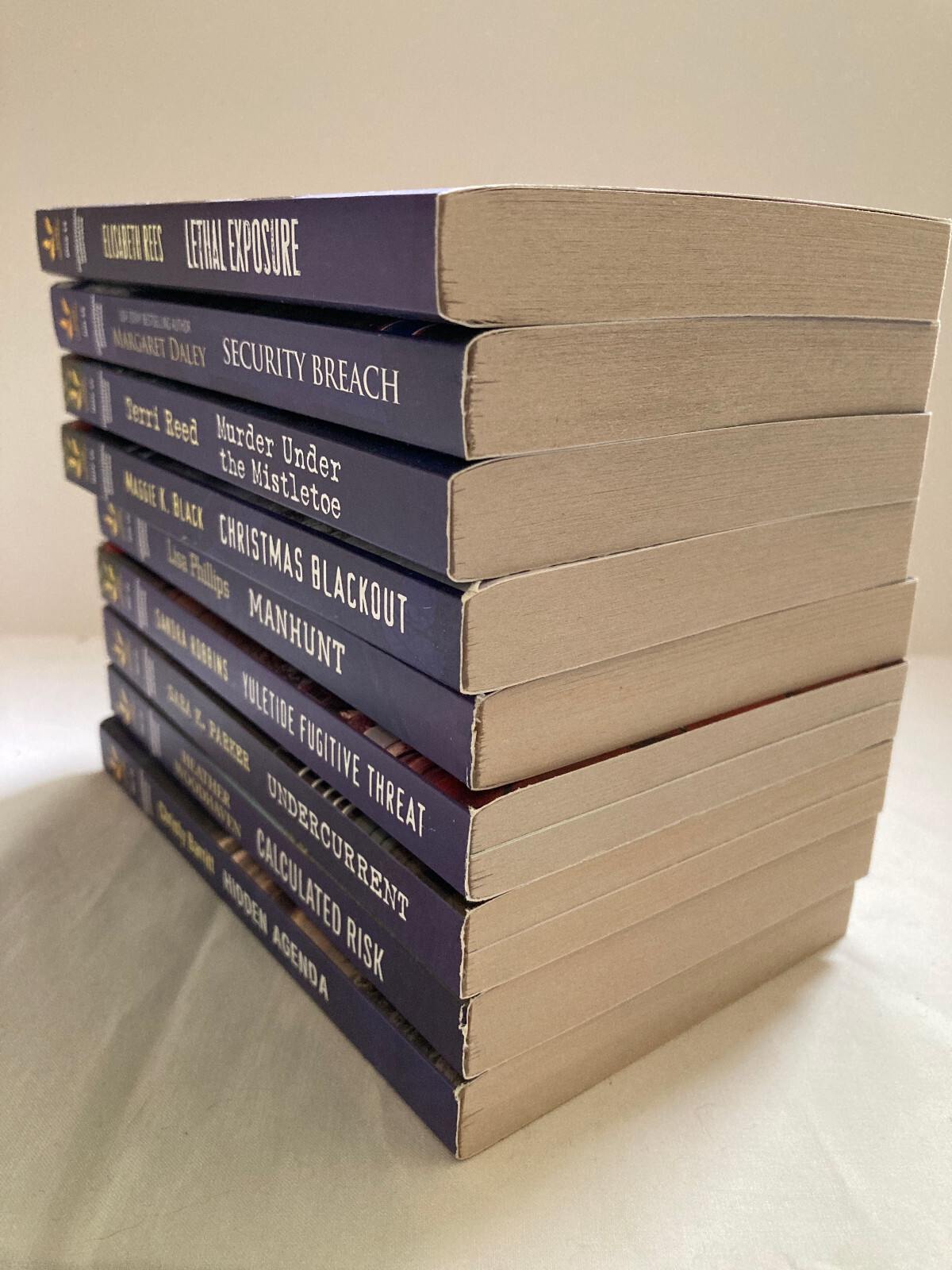 Love Inspired Suspense Books Lot (18 Books) (2015) Like NEW – FREE SHIPPING