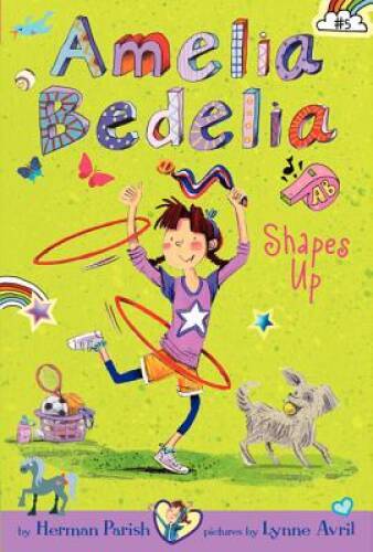 Amelia Bedelia Chapter Book #5: Amelia Bedelia Shapes Up – Paperback – GOOD