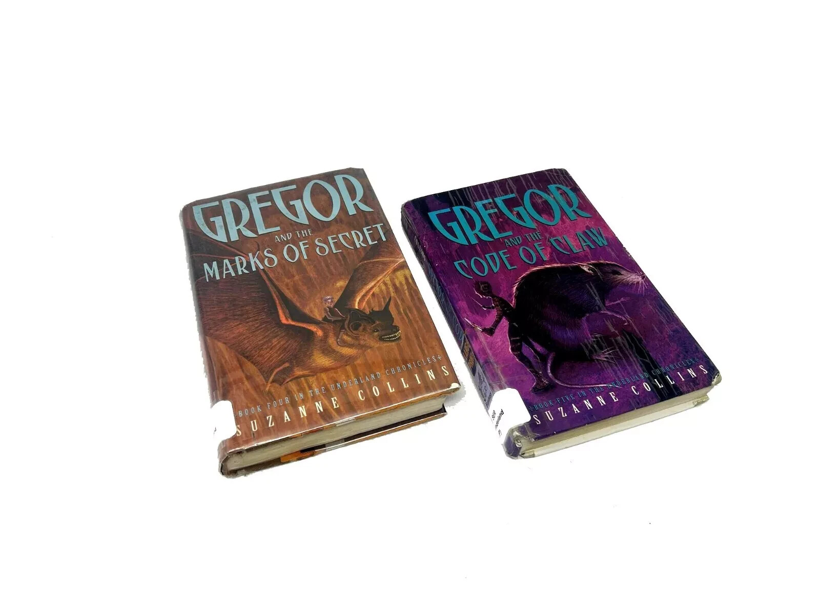 Gregor Marks of Secret Code of Claw by Suzanne Collins Hardcovers