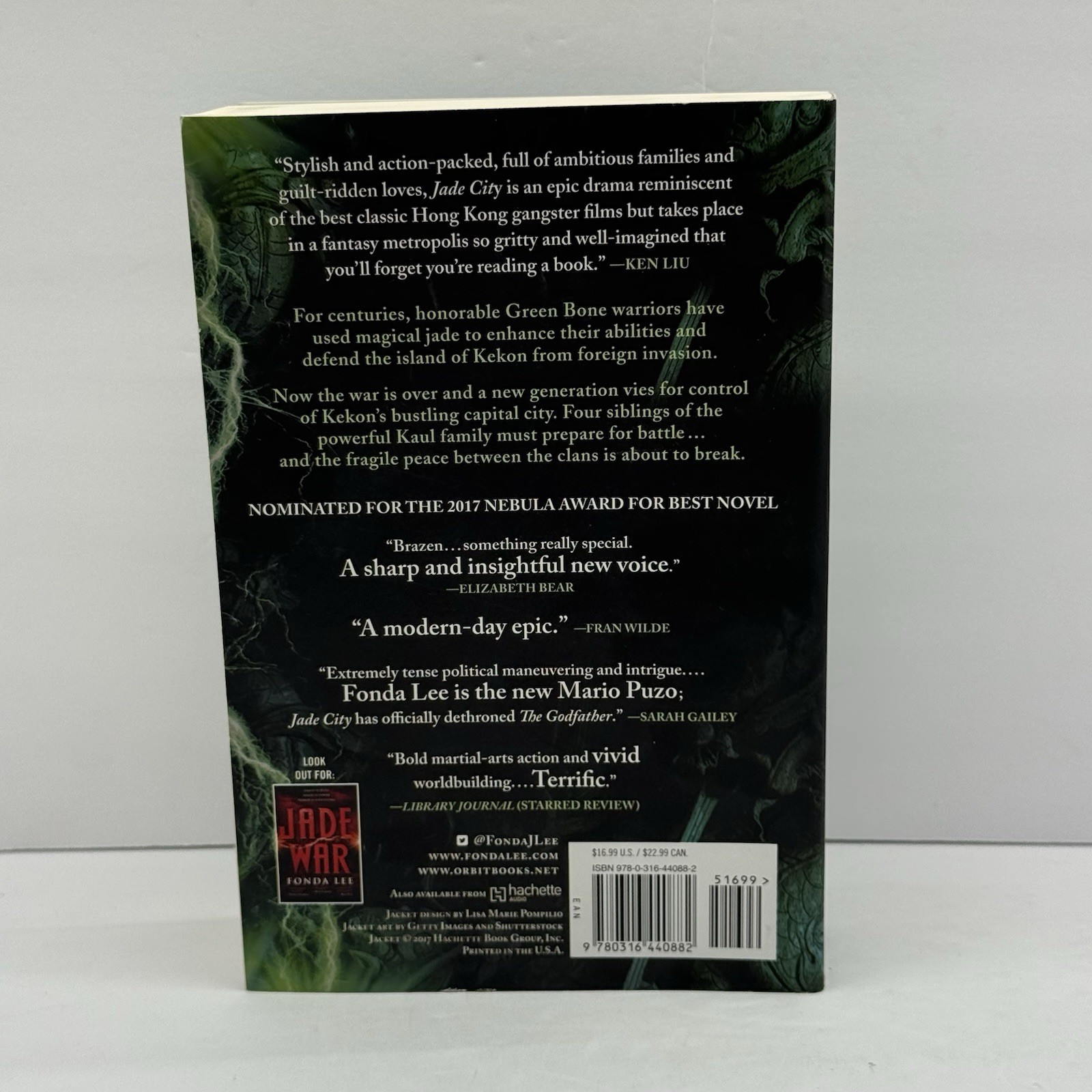 Jade City By Fonda Lee Greenbone Saga 1 Trade PB. 2018