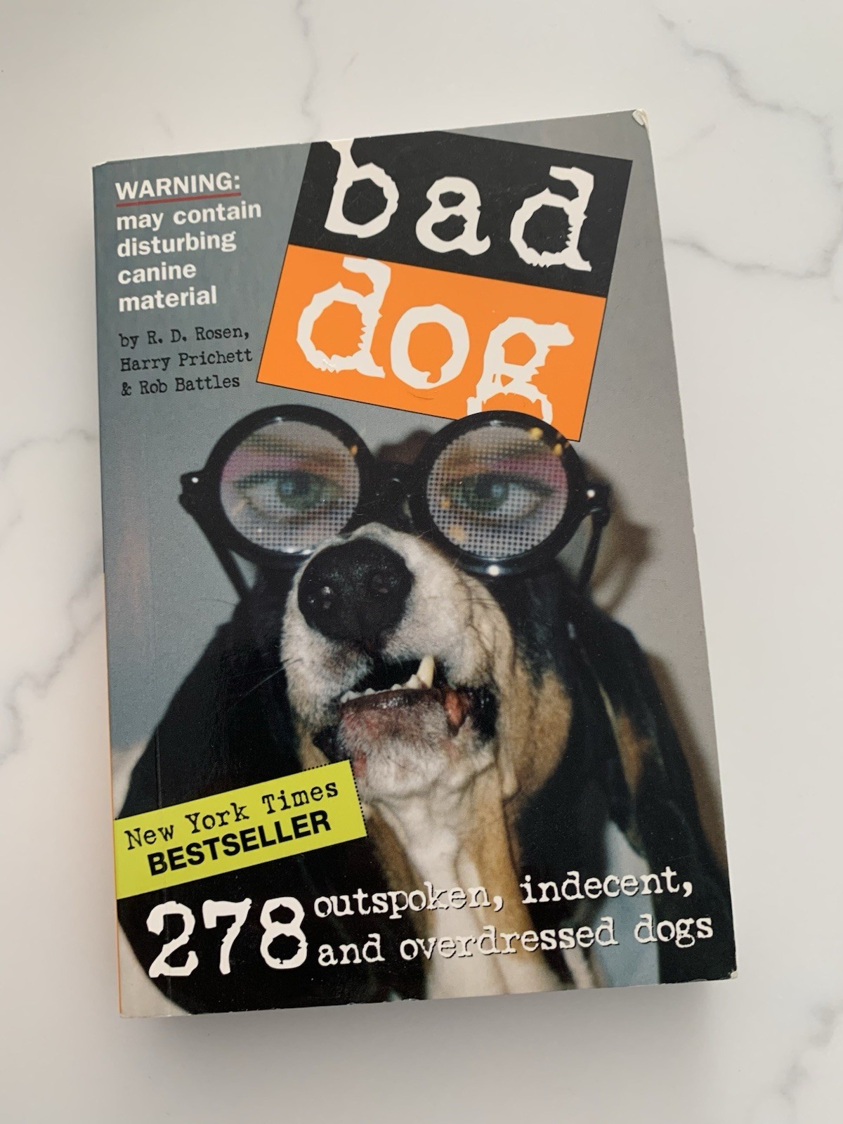 Bad Dog: 278 Outspoken, Indecent, and Overdressed Dogs by R.D. Rosen, Harry Pri