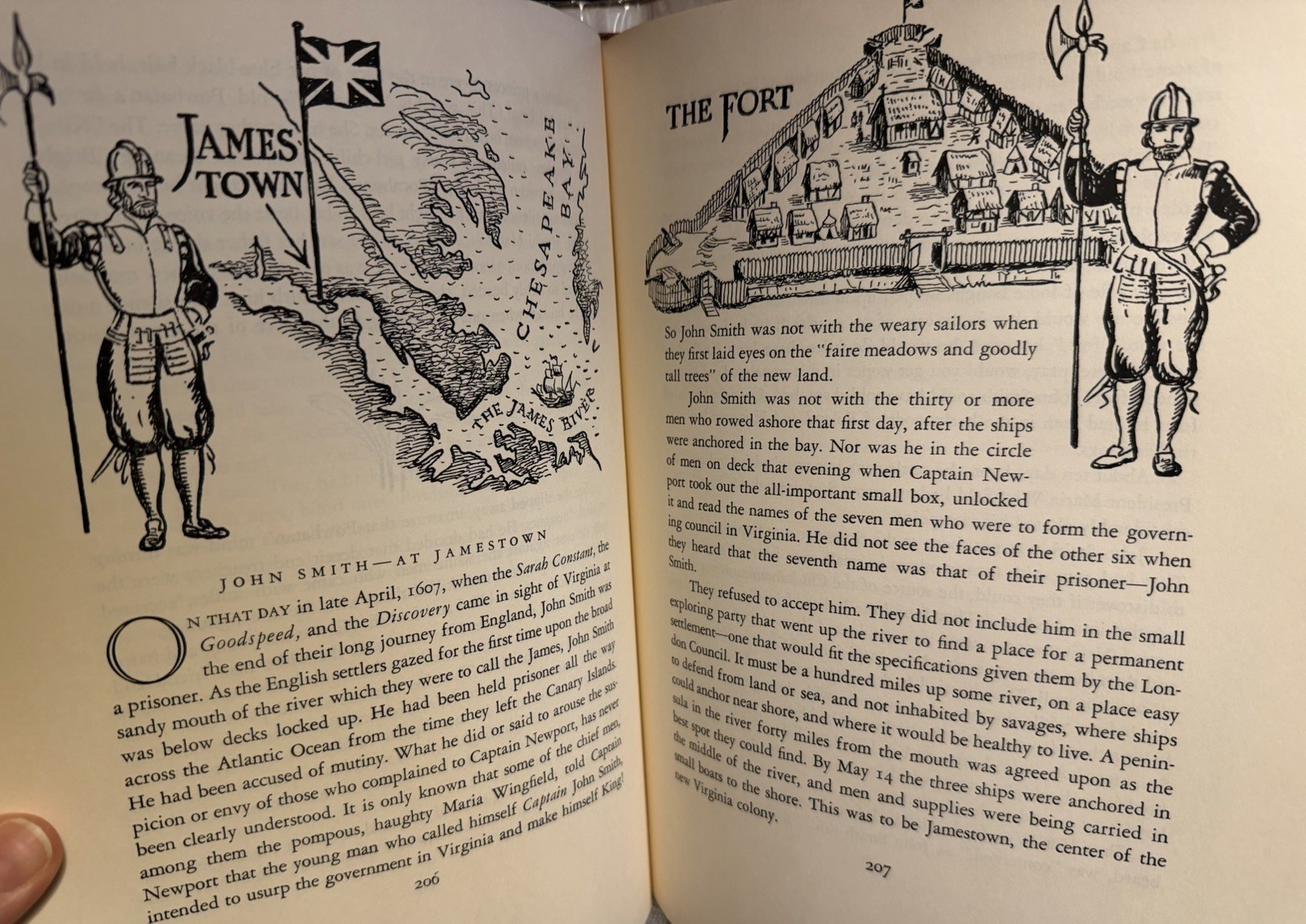 The World Of Capt. John Smith by Genevieve Foster HC/DJ 1959 Homeschool History