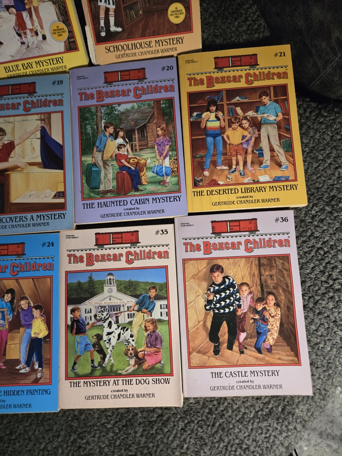 Vintage The Boxcar Children Book Lot of 14 Paperback Books by Gertrude Warner