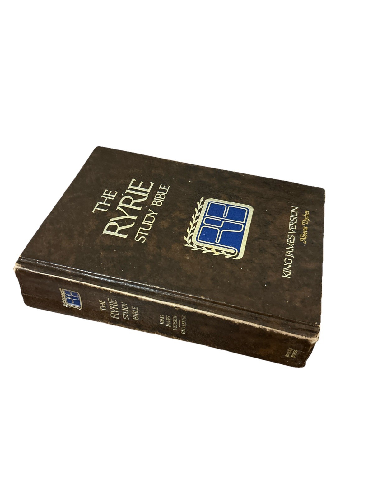 The Ryrie Study Bible King James Version 1978 Moody Press Maps HC KJV