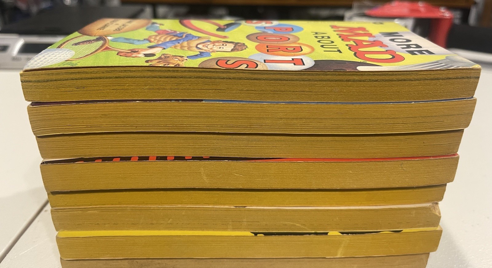 MAD Magazine Lot 8 Vintage Paperback Books Howling Mad About Mad Mixed VTG