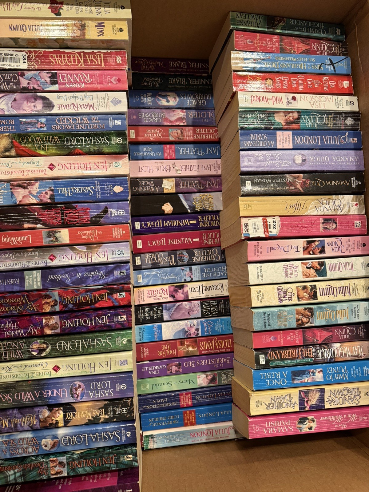 Lot of 20 HISTORICAL ROMANCE Paperback Books Popular Love RANDOM MIX
