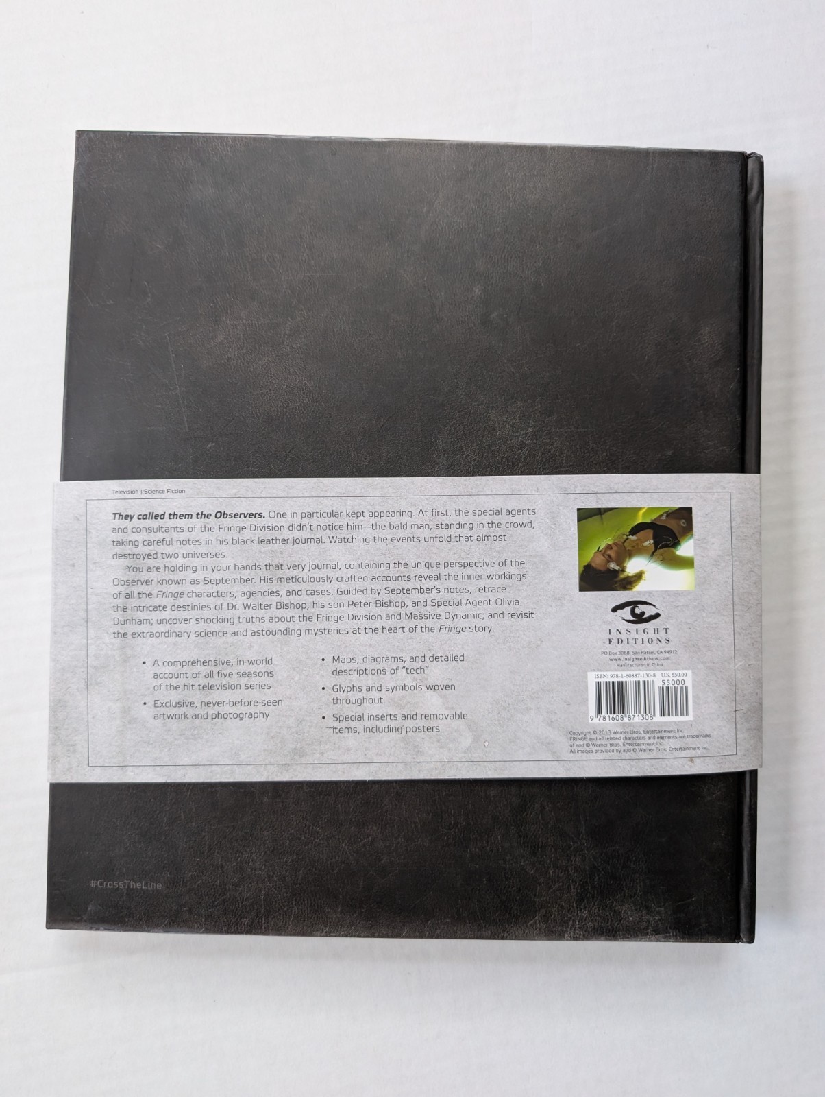 Fringe Septembers Notebook The Bishop Paradox Hardcover 2013 Insight Editions