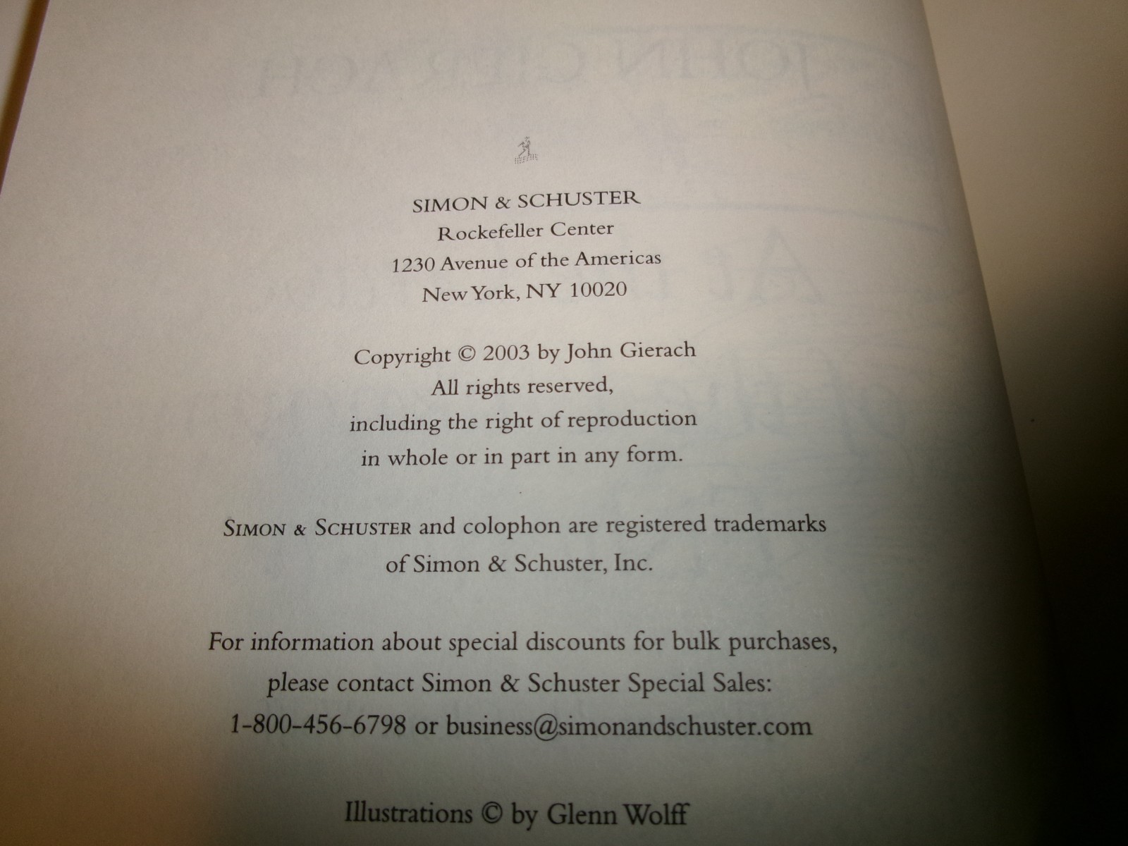 At The Grave Of The Unknown Fisherman by John Gierach 2003 Signed First Edition