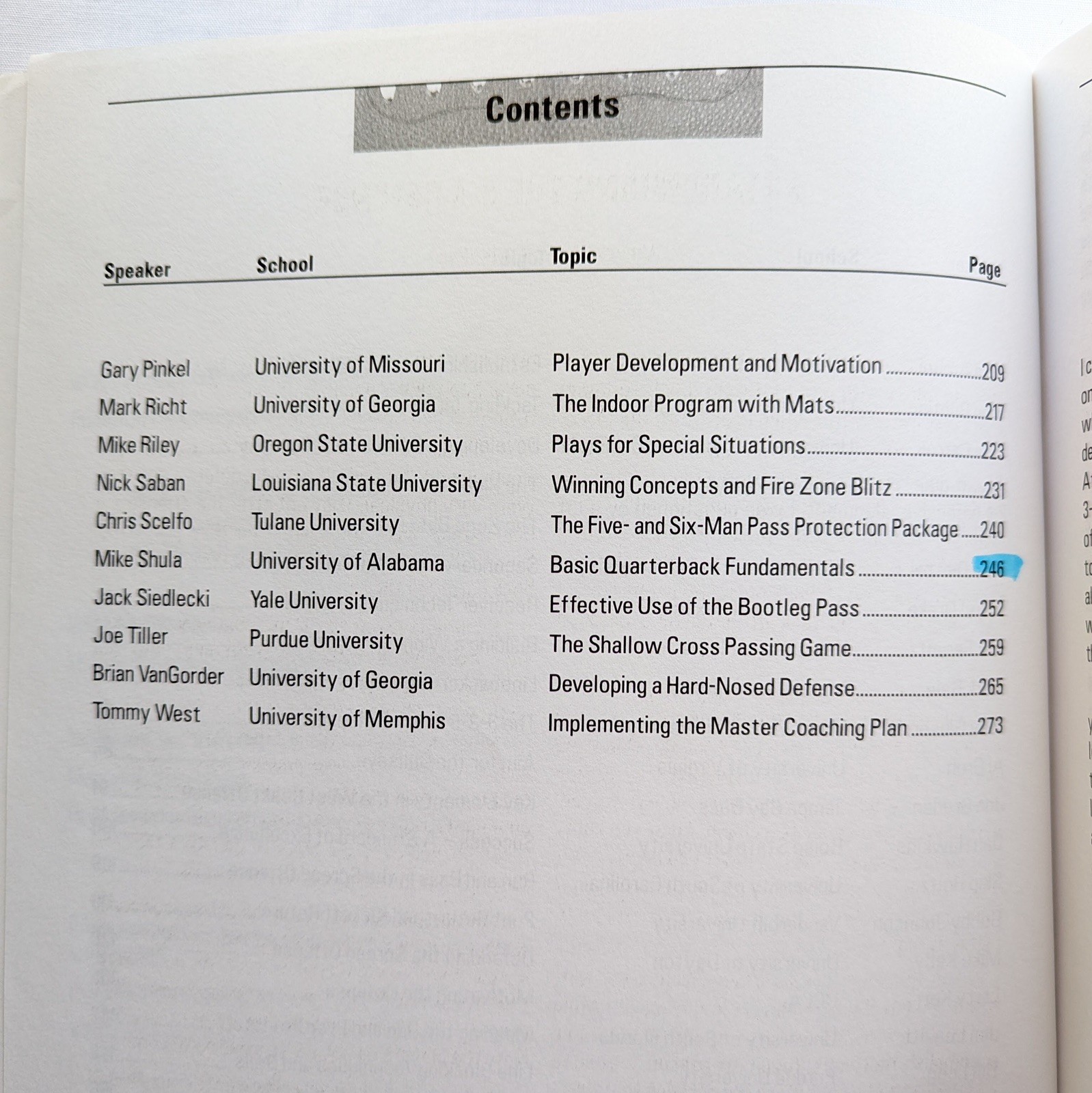 2004 Coach of the Year Clinics Football Manual Coaching Book