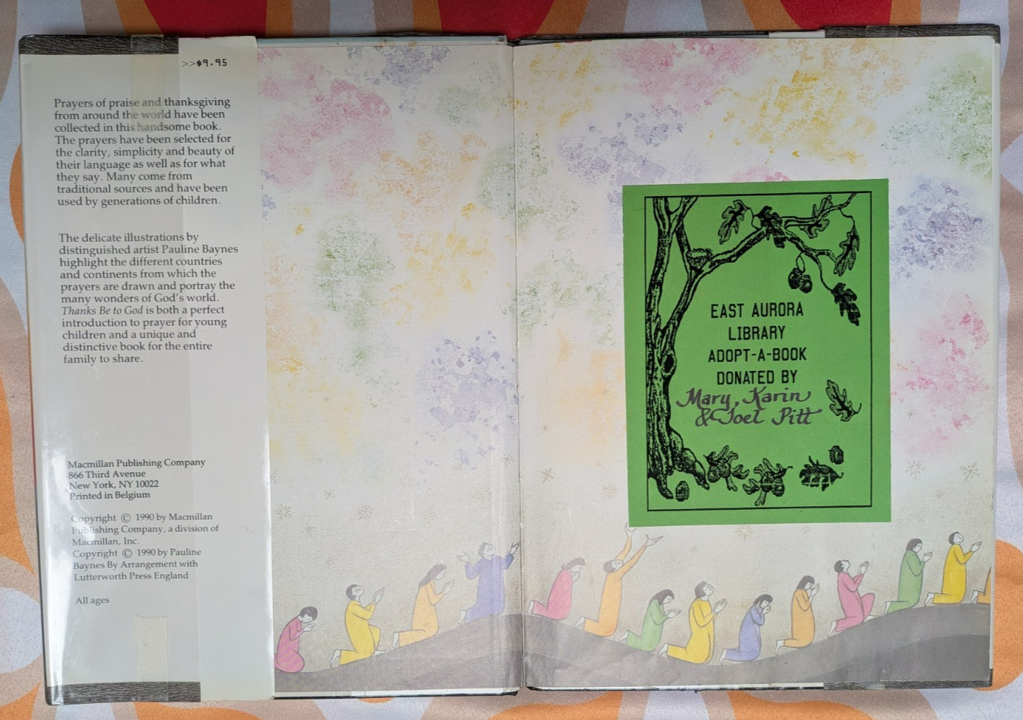 Thanks Be to God: Prayers from Around the World Illustrated by Pauline Baynes HC