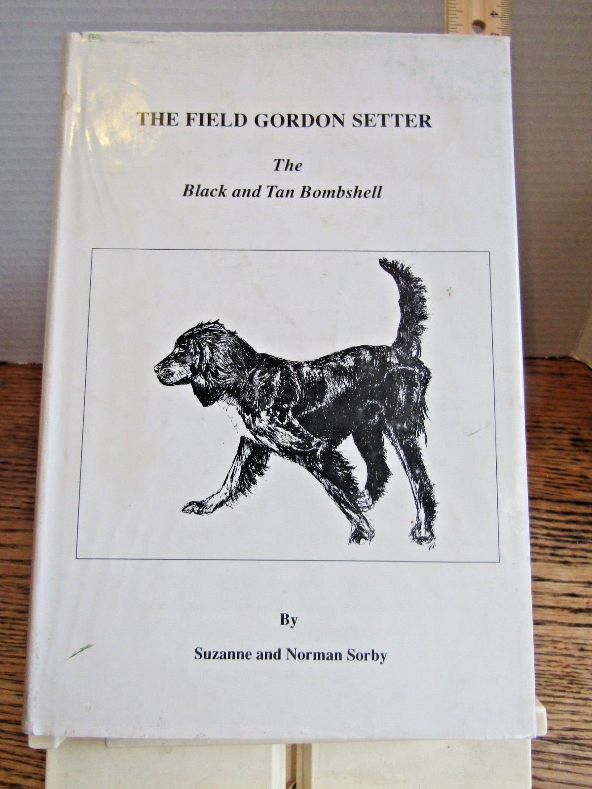 Field Gordon Setter HBDJ 1987 by Sorby 1st ed photos 366 pages VG dog care