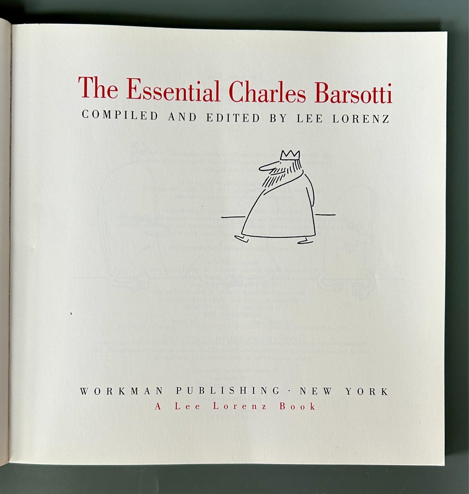 The Essential Charles Barsotti – Edited by Lee Lorenz – Paperback – Good