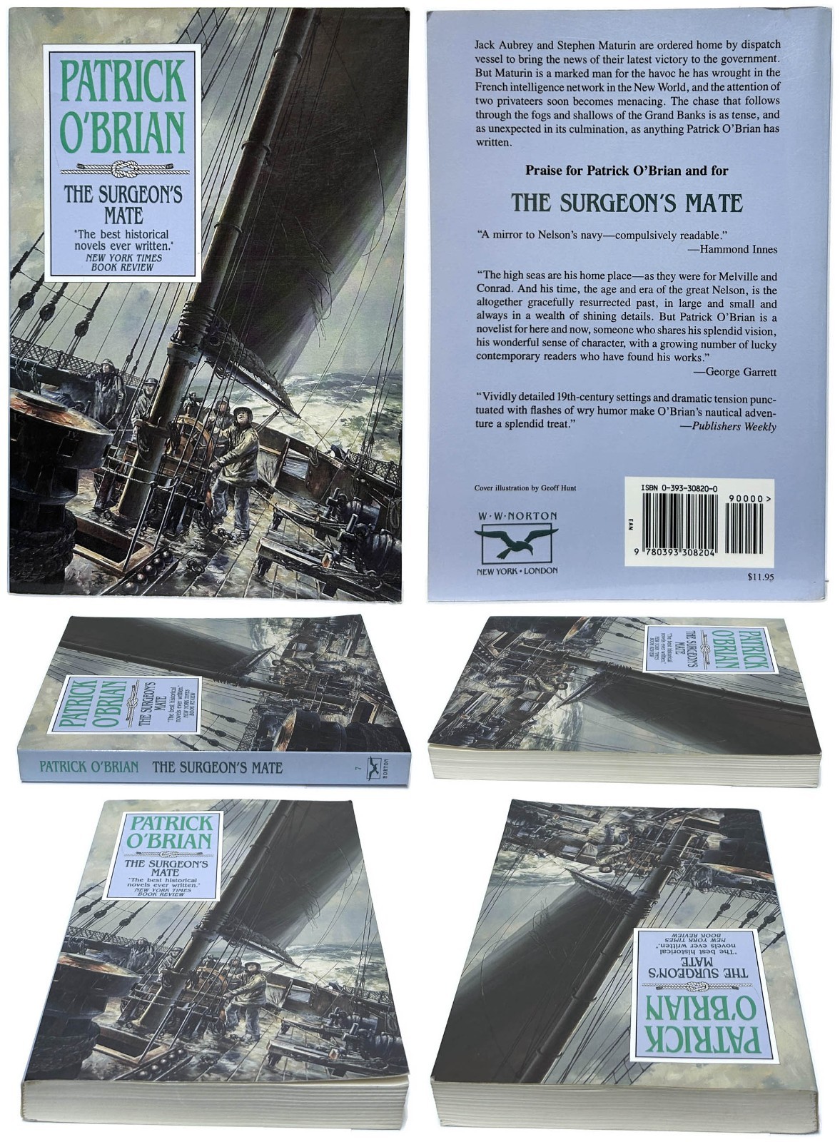 Complete Set of 20 AUBREY/MATURIN MASTER & COMMANDER by Patrick O’Brian tpb