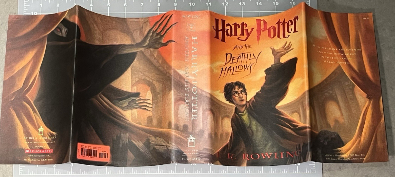 Harry Potter & The Deathly Hallows – TRUE 1st Print 1st Edition – 759 Page Error
