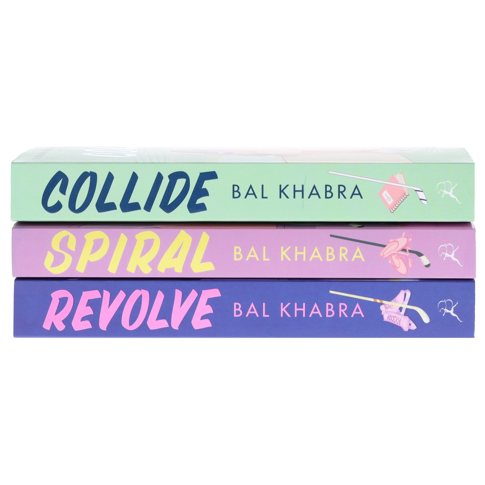 Off the Ice Series By Bal Khabra 3 Books Sprayed Edges Set – Fiction -PB