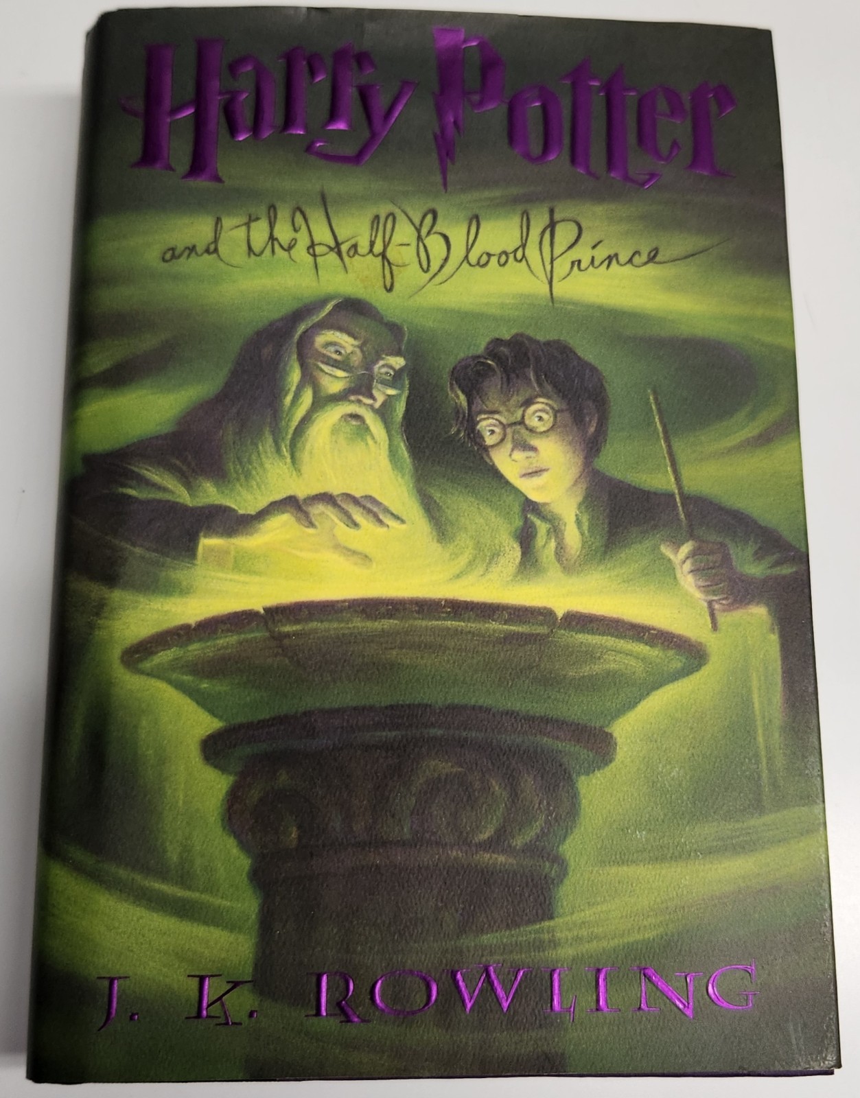 Harry Potter Hardcover Book Lot 1-6 W/ Dust Jackets Goblet Of Fire 1st Print