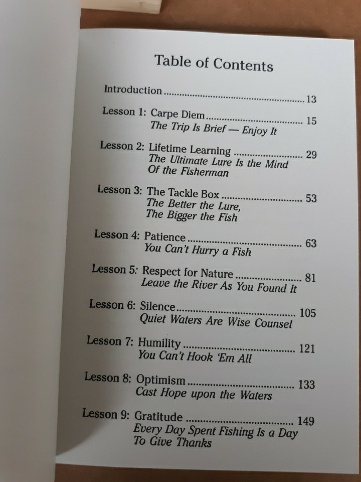 3 On Fish: Compleat Angler, Guide To Life, Life Story Of Fish, Acceptable