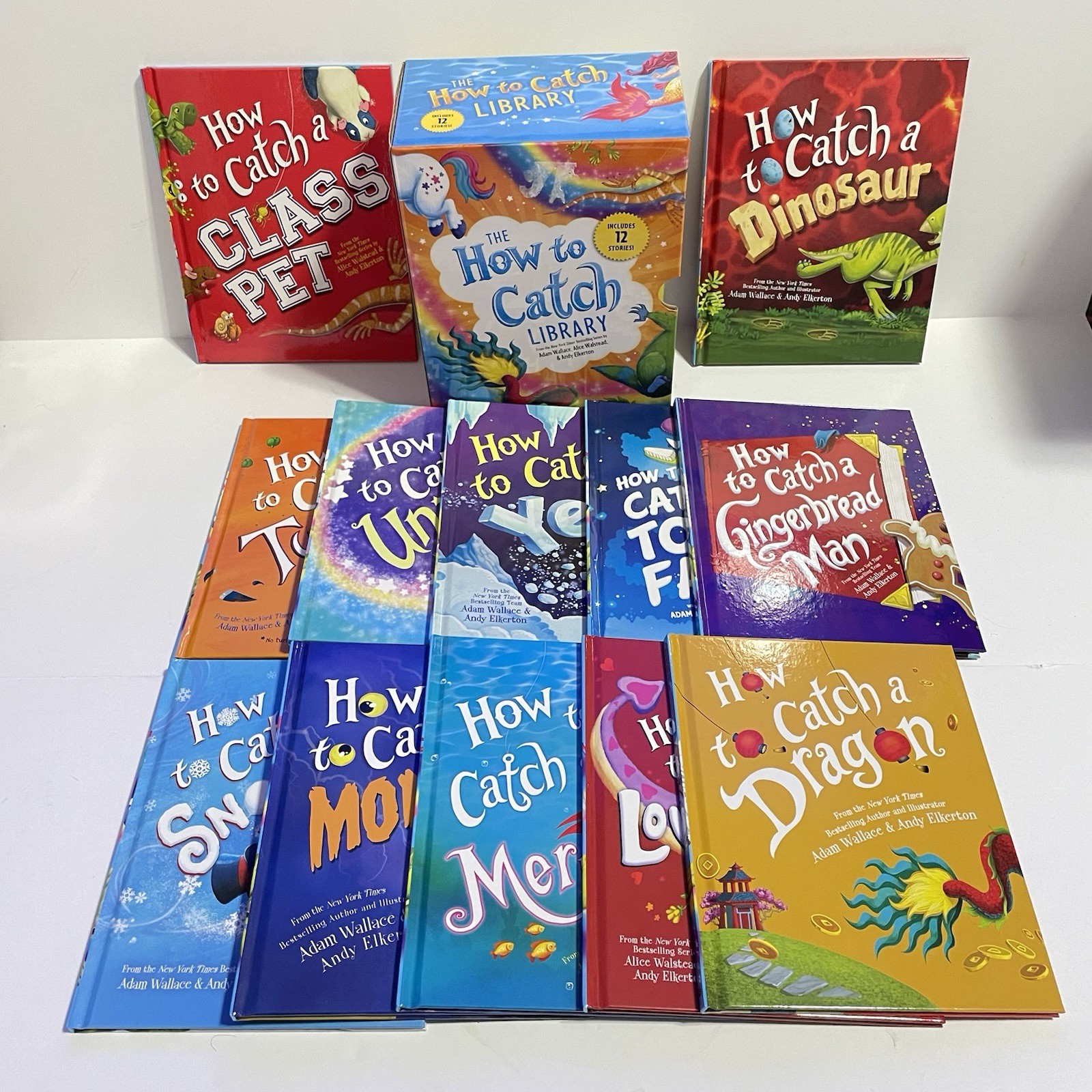 How To Catch Library Box Set 12 Books Collection Adam Wallace Stem Children’s