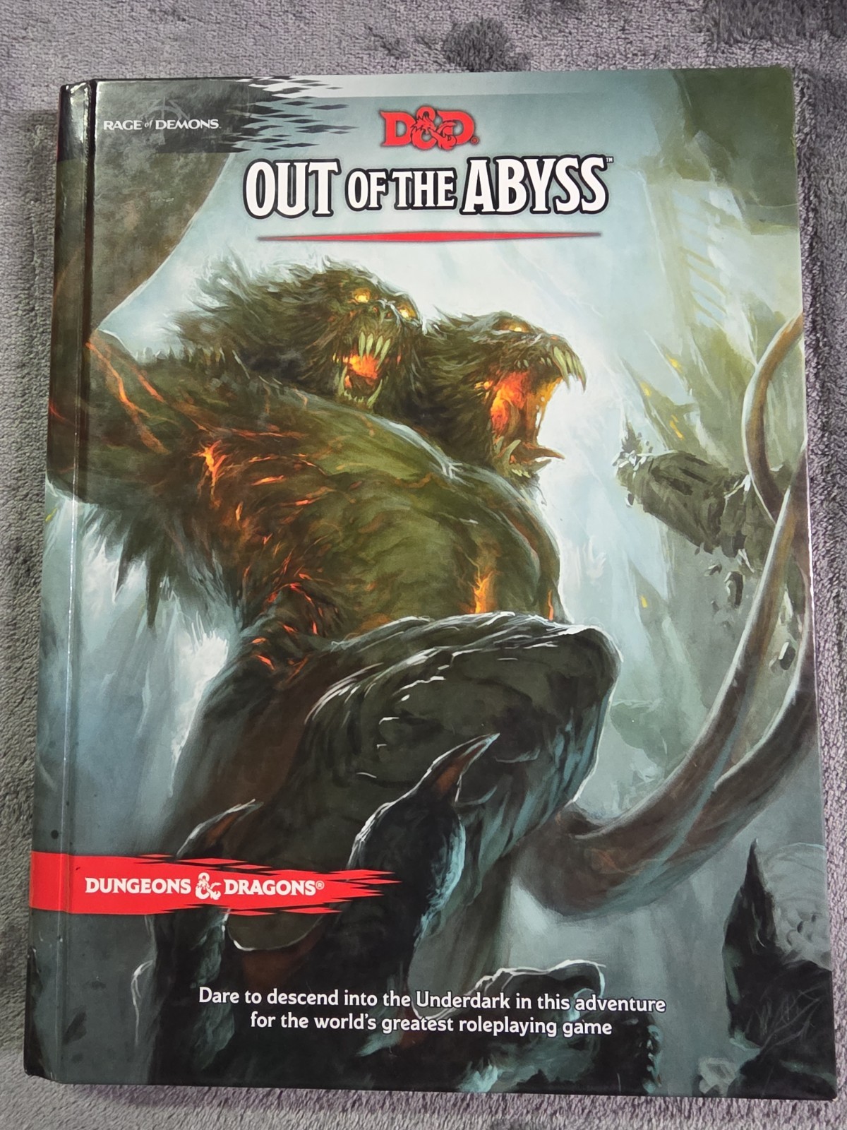 Out of the Abyss (D&D Accessory) D&D 5e Wizards of the Coast 2015 Hardcover