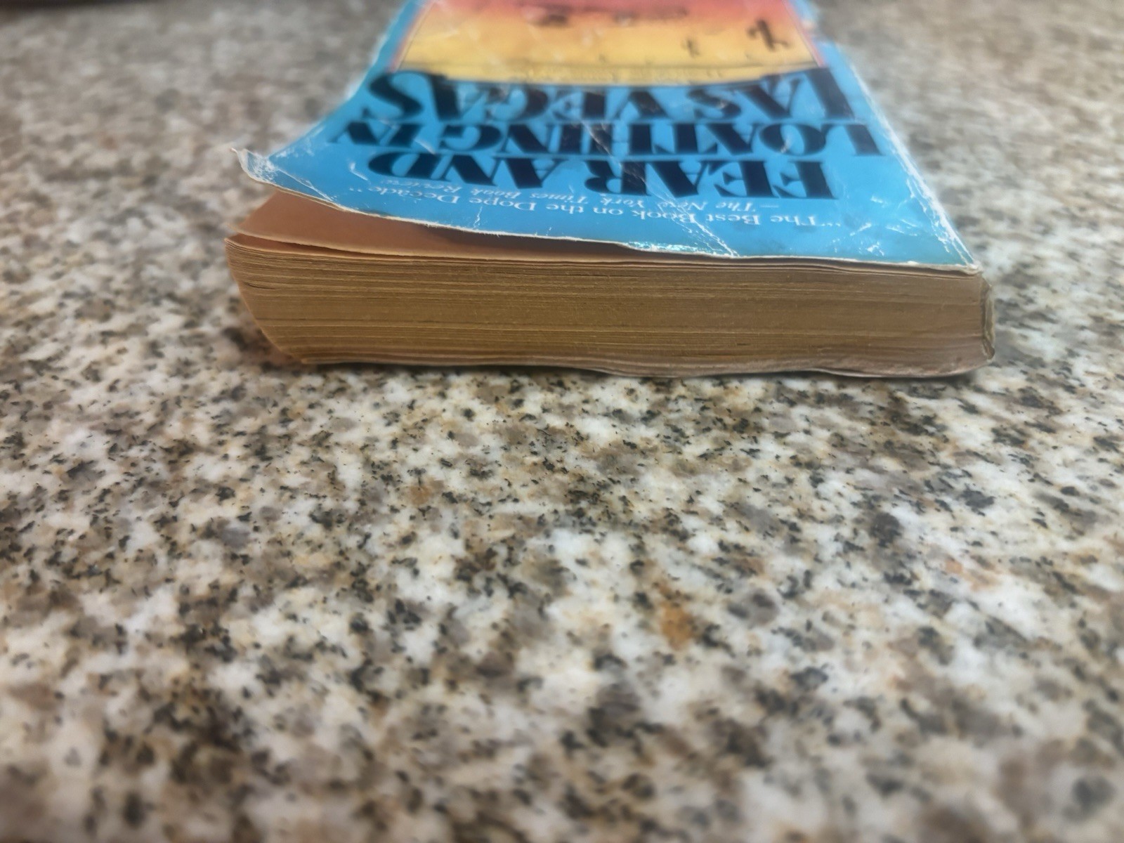 Fear & Loathing in Las Vegas Hunter S Thompson 1st Warner Printing Paperback1982