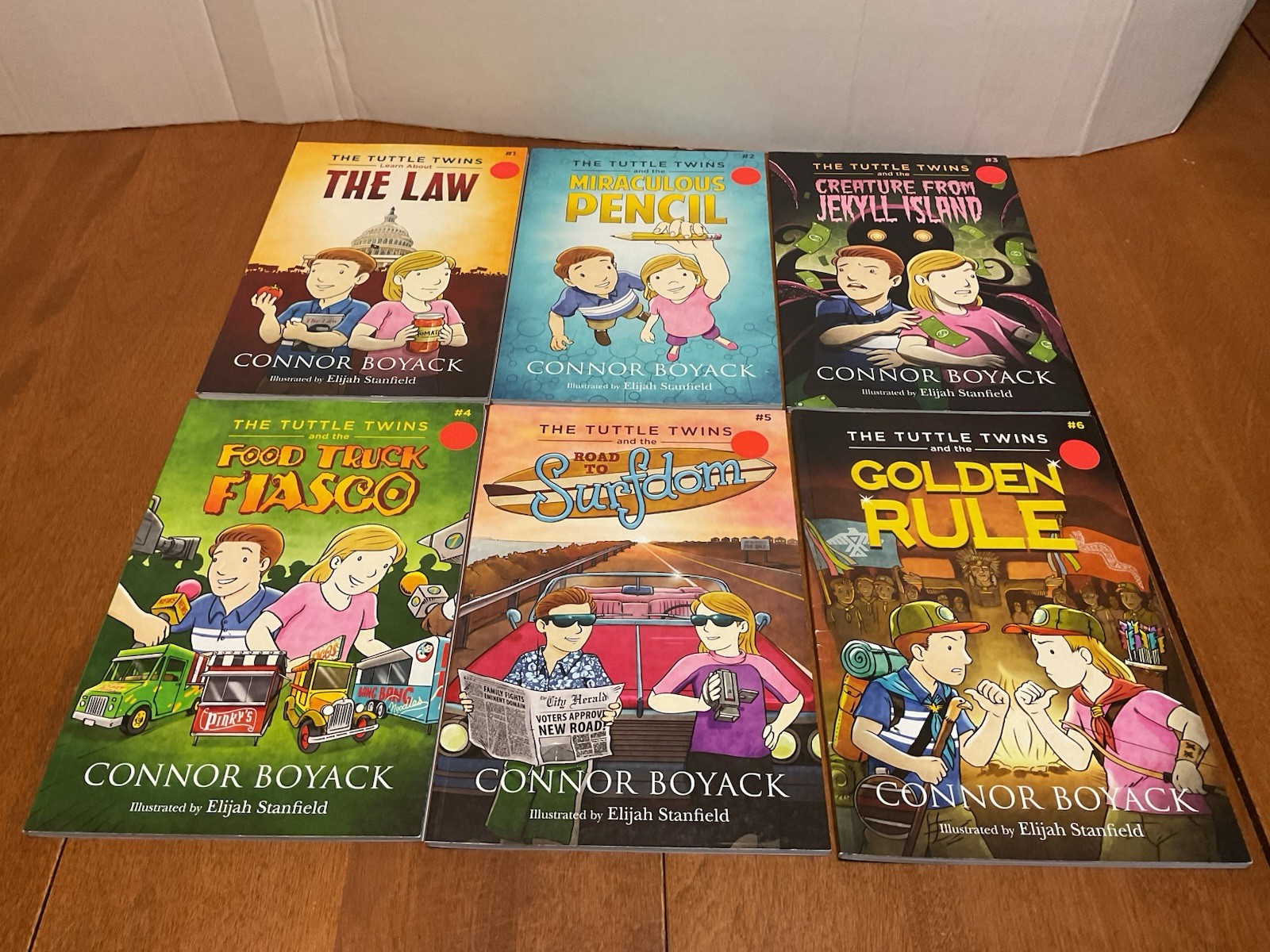 Lot THE TUTTLE TWINS Paperback Books 1-13 Connor Boyack History Libertas Press