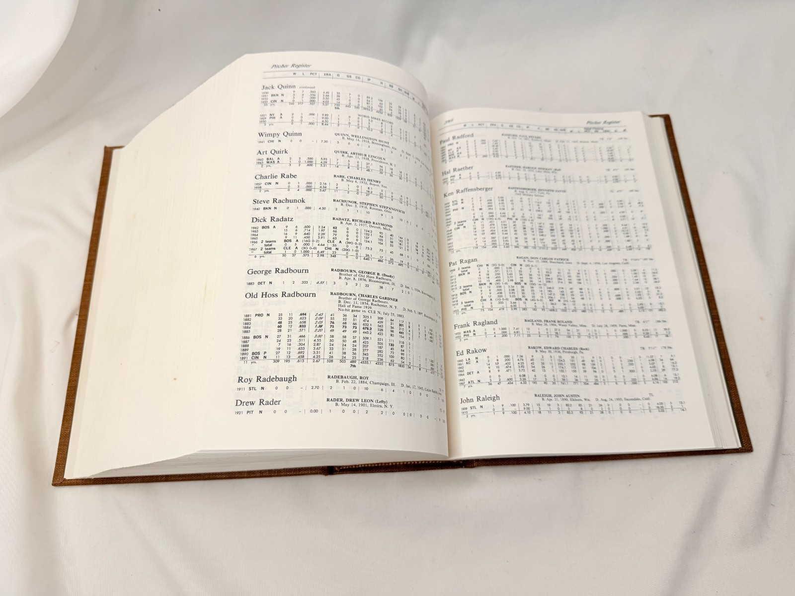 Old Vtg The Baseball Encyclopedia 1969 1st Printing MLB Hardcover Book With Case