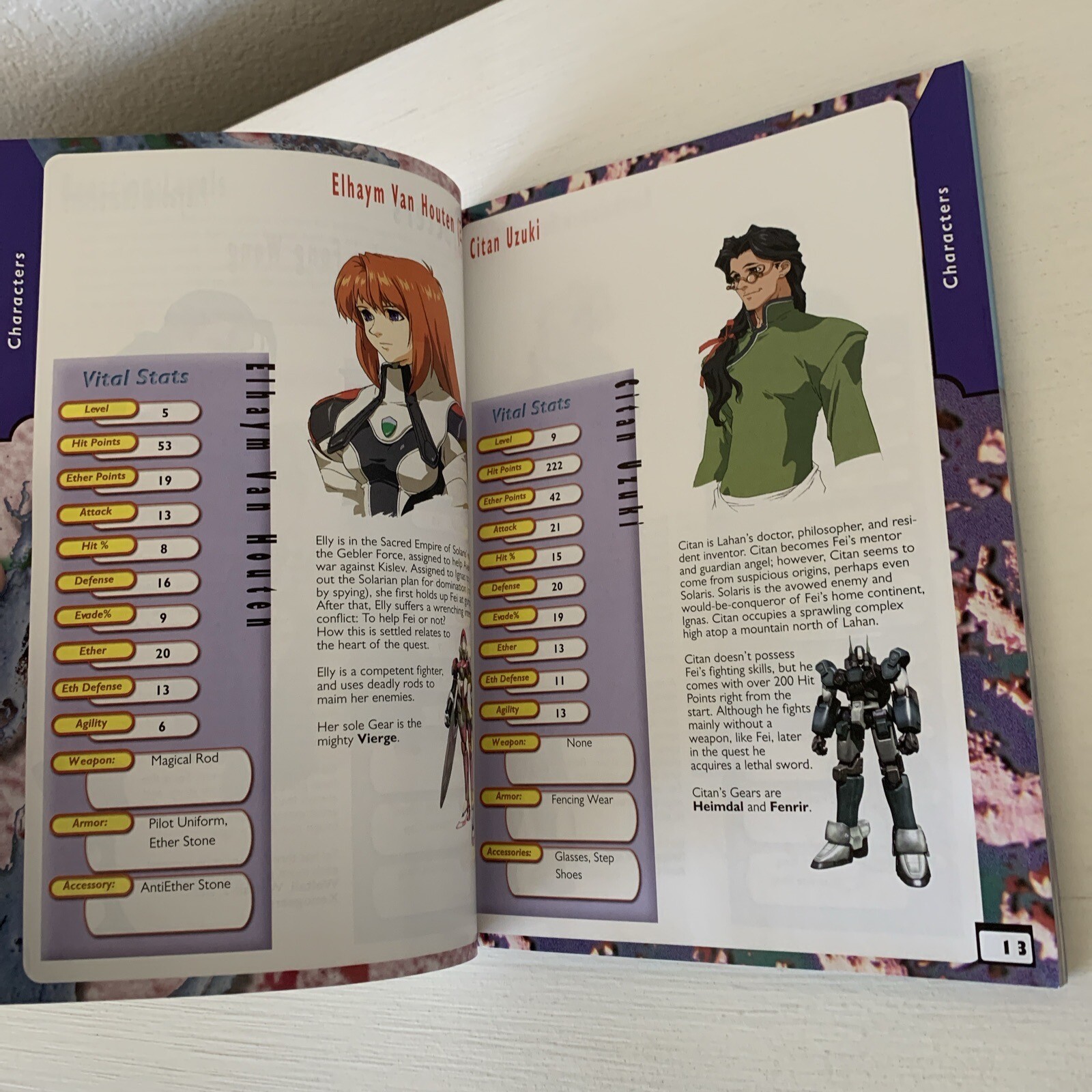 Official Xenogears Strategy Guide Brady Squaresoft Sony PlayStation PS1 Vintage