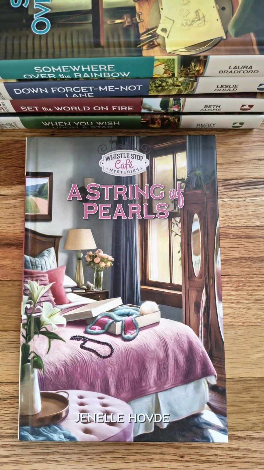Lot of 15 Whistle Stop Cafe Mysteries Guideposts Christian Cozy Hardcover Set