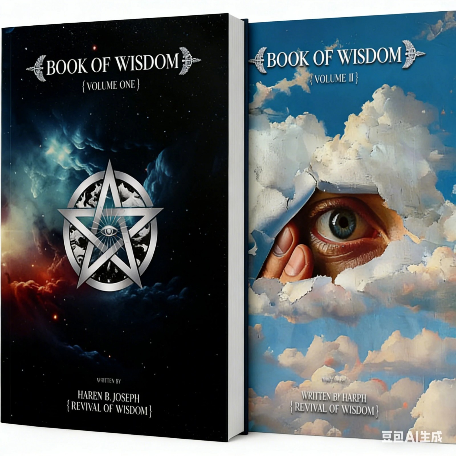 Book of Wisdom Volumes 1 & 2 by Harry B. Joseph 2-Book Spiritual Set