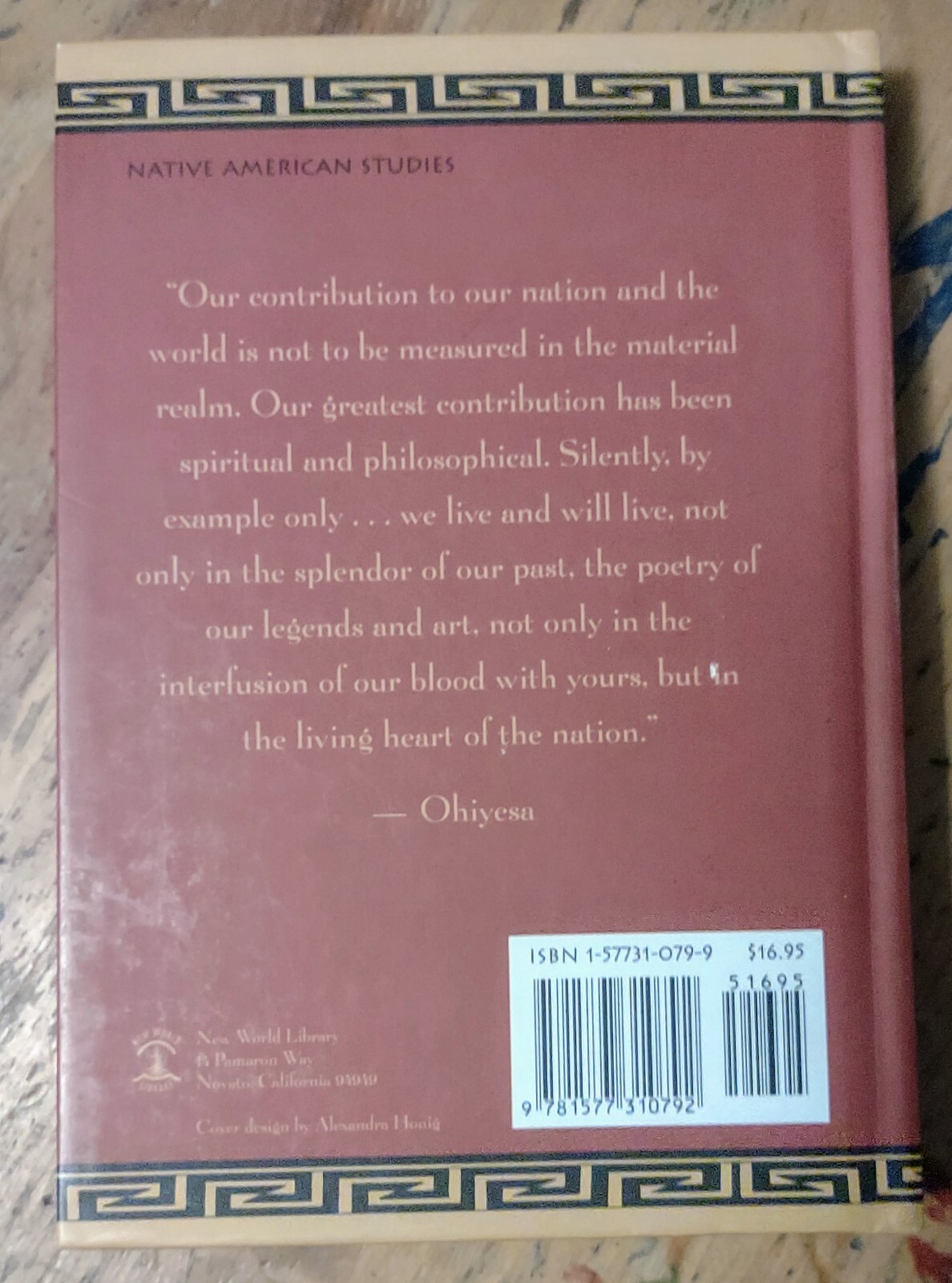 The Wisdom of the Native American ed Kent Nerburn HC 1999 1st