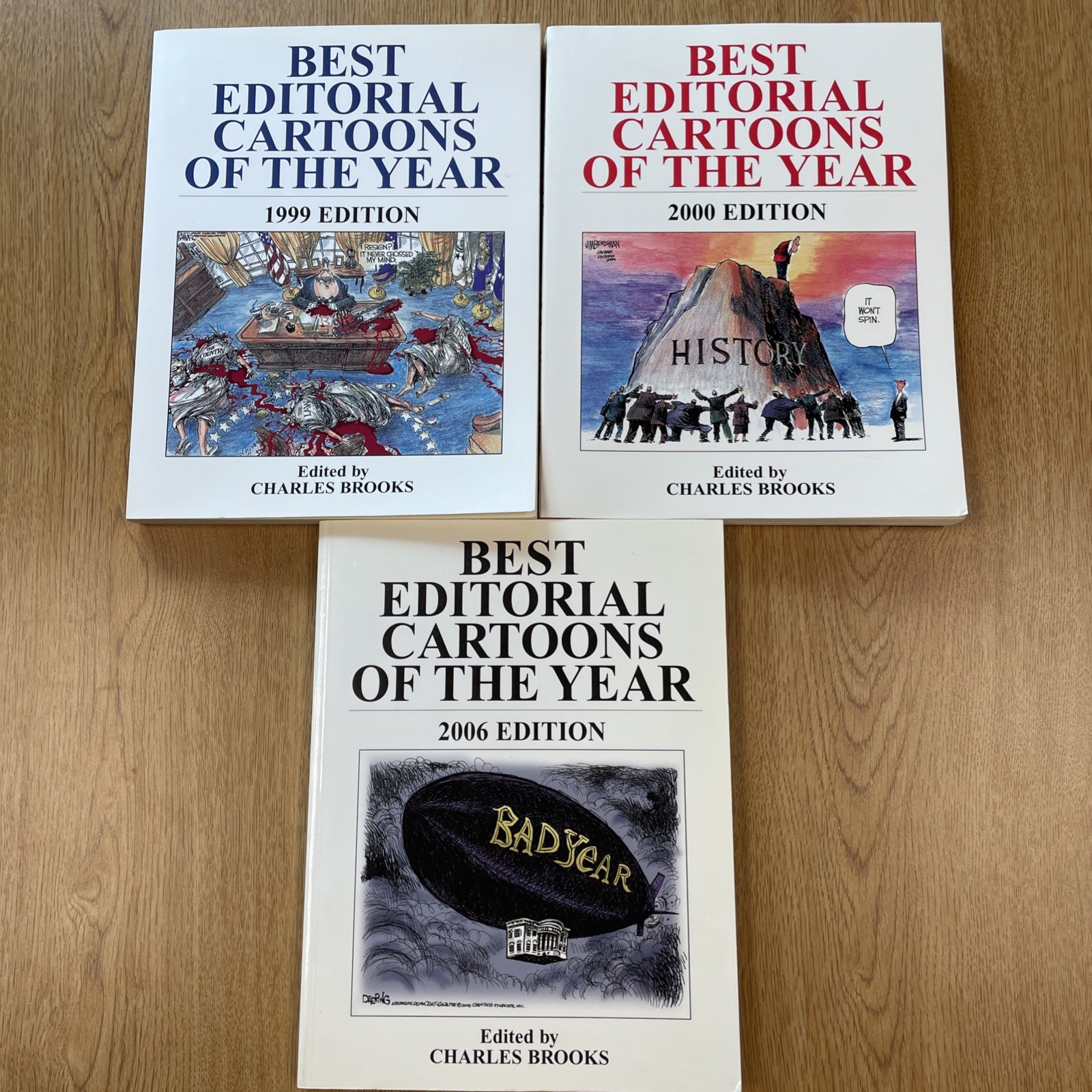 Best Editorial Cartoons of the Year : 1992-2000 and 2006 TPB Very Good