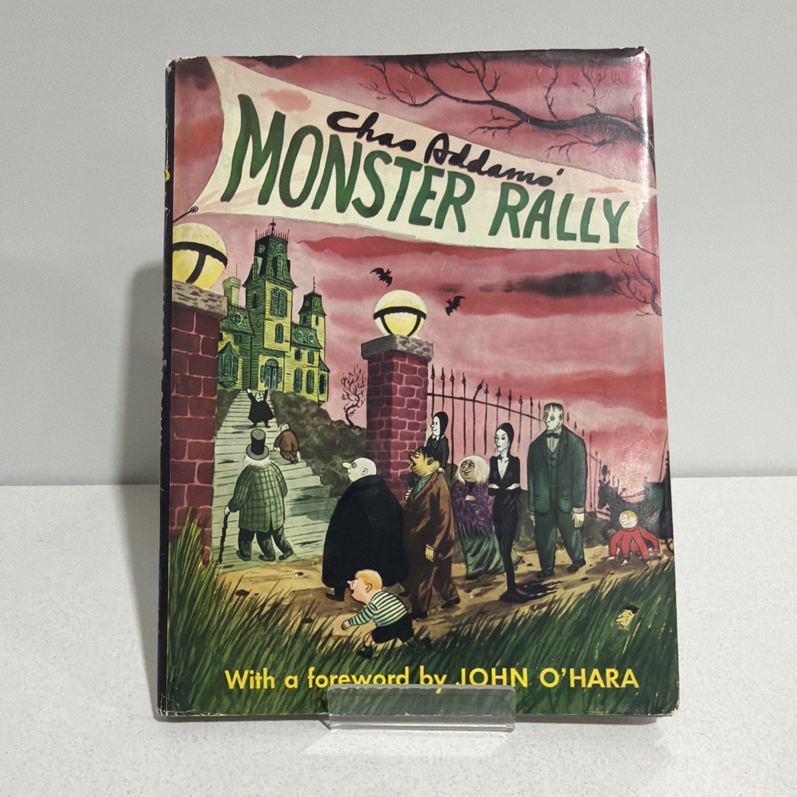 Vintage 1950 Monster Rally by Charles Addams- Addams Family, 10th Printing