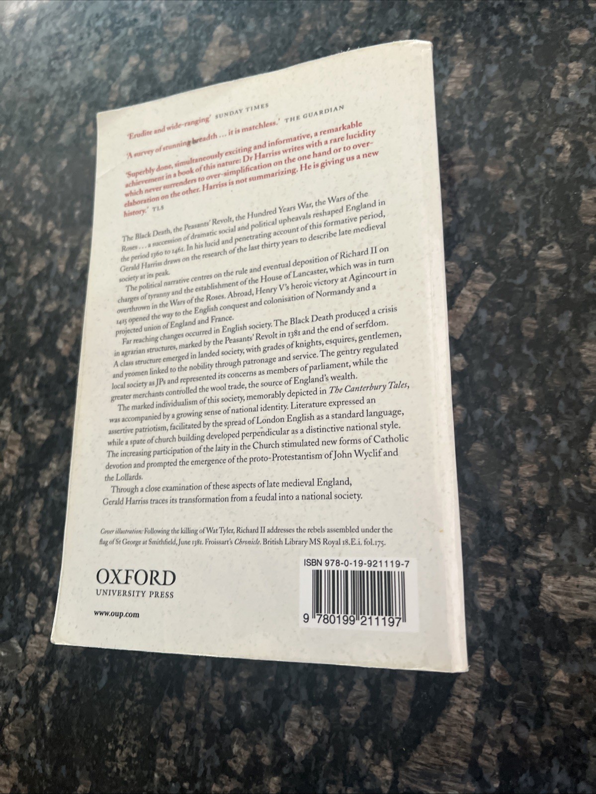 SHAPING THE NATION: ENGLAND 1360-1461 (NEW OXFORD HISTORY By Gerald Harriss
