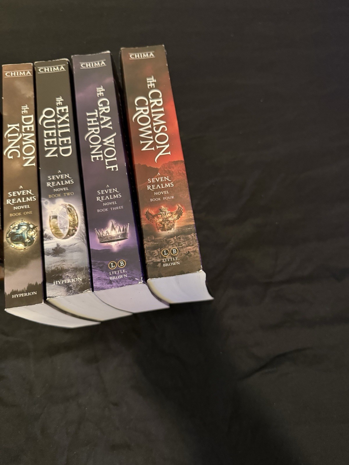 Seven Realms Series All 4 Books in Paperback