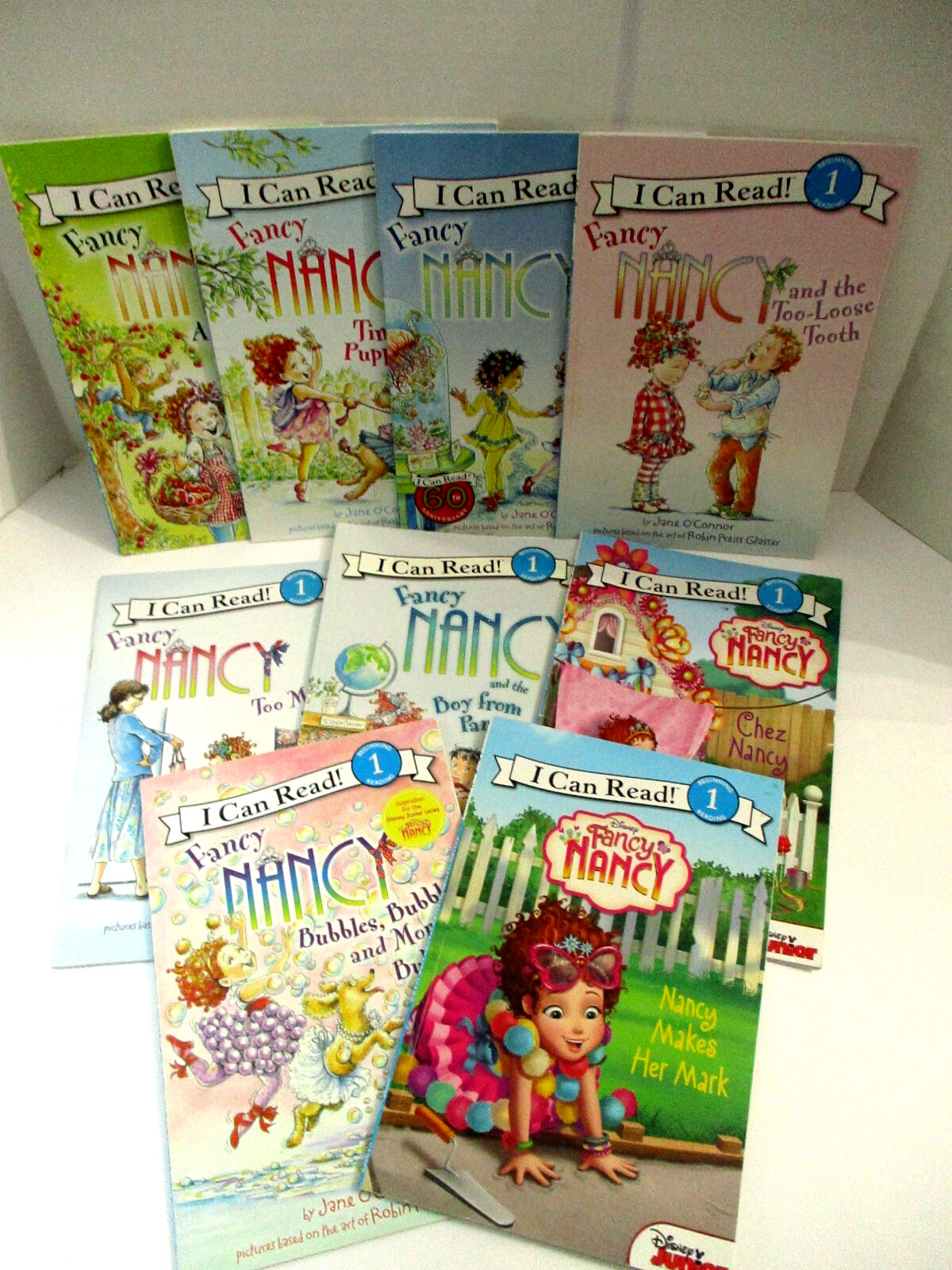 Fancy Nancy Lot of 9 Childrens Books I Can Read! Phonics – Jane O’Conner
