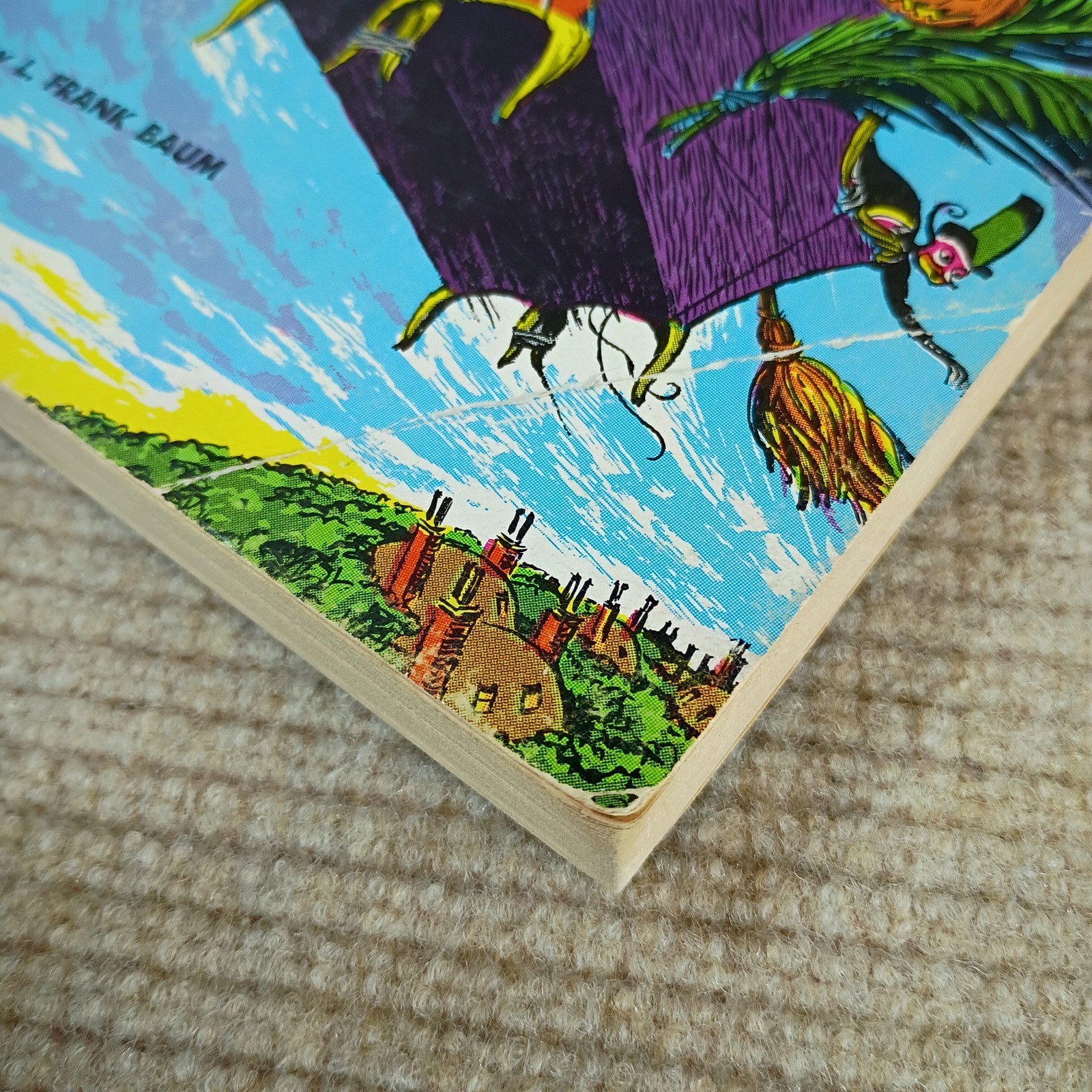 The Marvelous Land of OZ L. Frank Baum Scholastic Book Services Vintage
