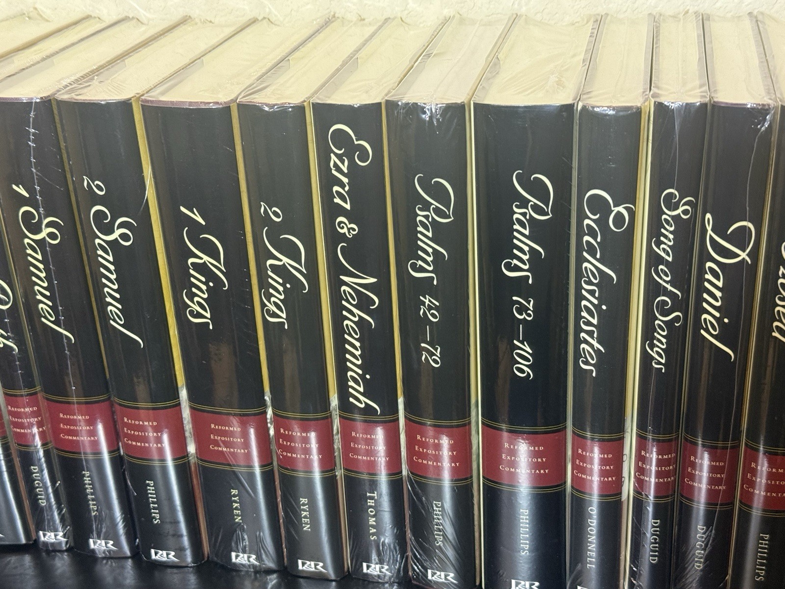 **New In Shrink Wrap** Reformed Expository Commentary – Old Testament Individual