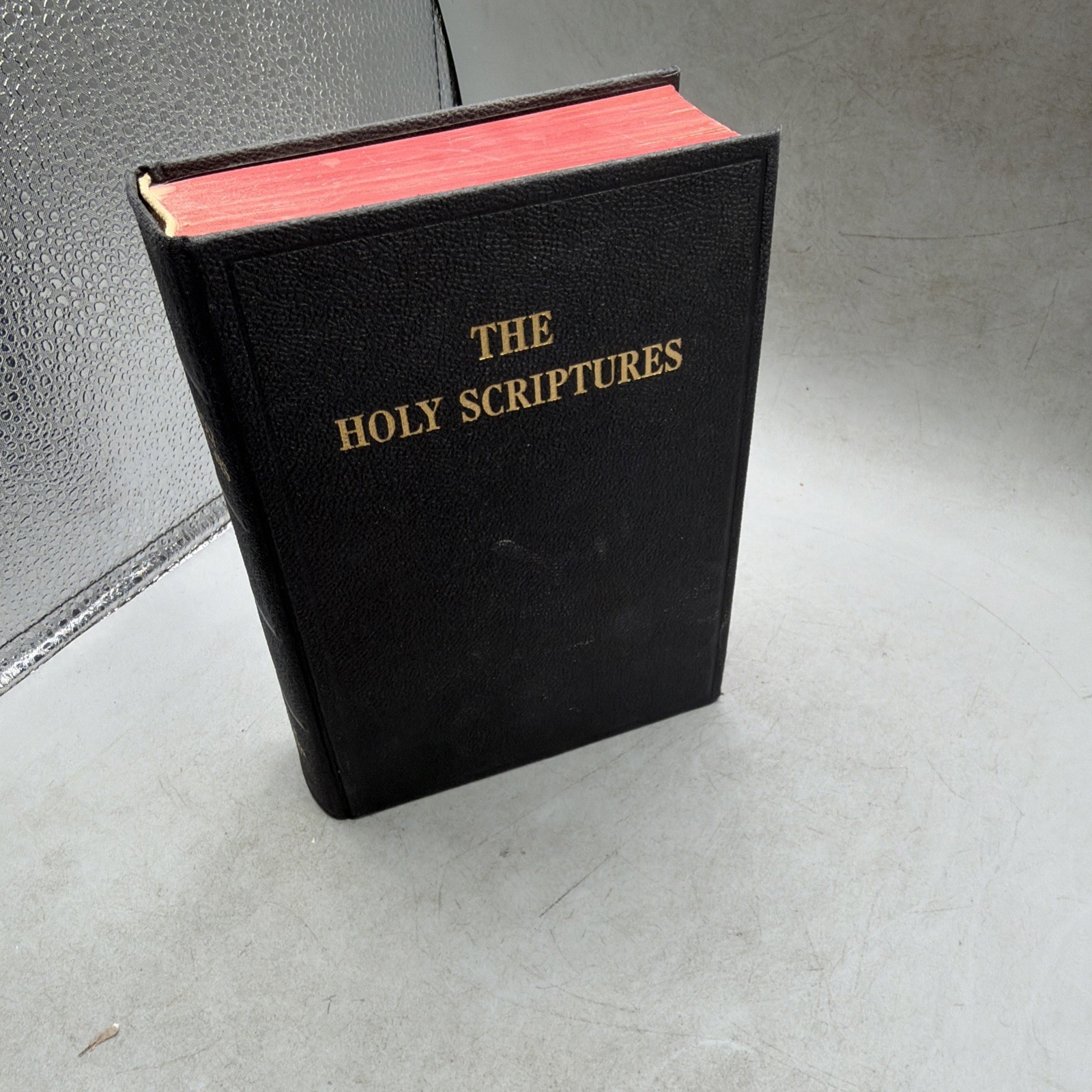 THE HOLY SCRIPTURES- According To Masoretic Text -1965 Jewish Publication -HC
