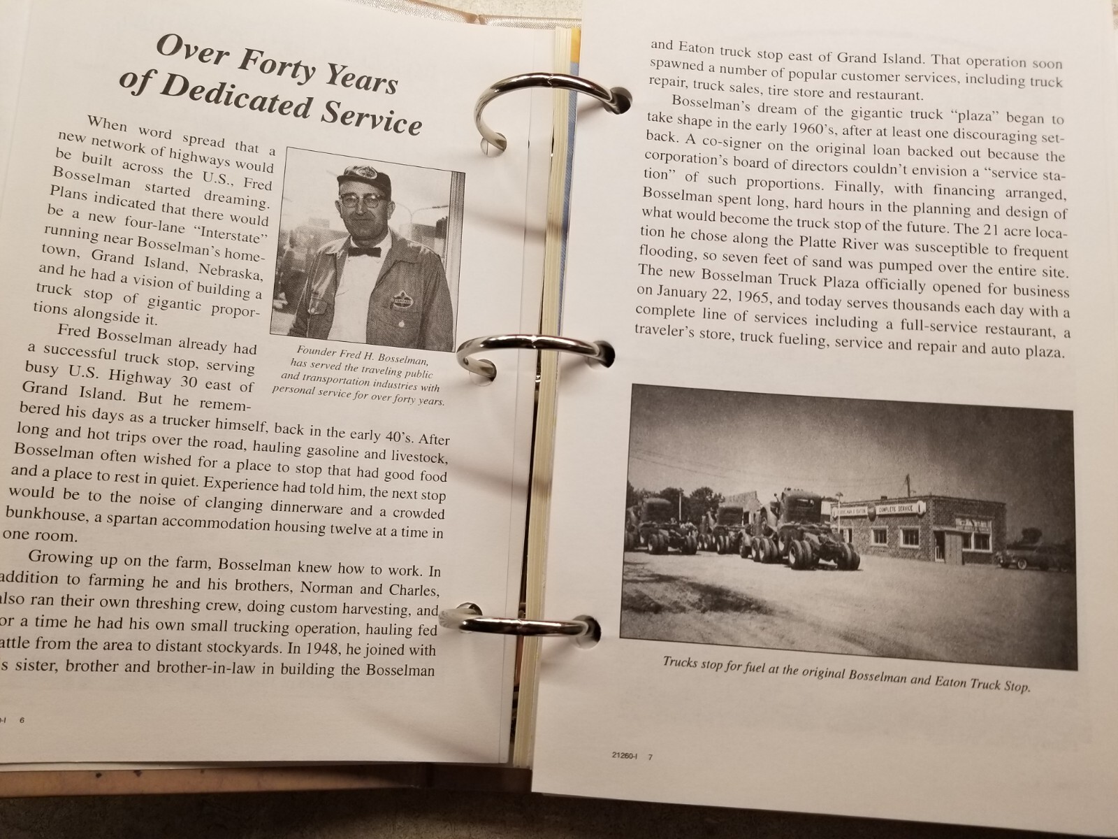 The Bosselman Family & Friends Cookbook Pump And Pantry Truckstop 314 Pages
