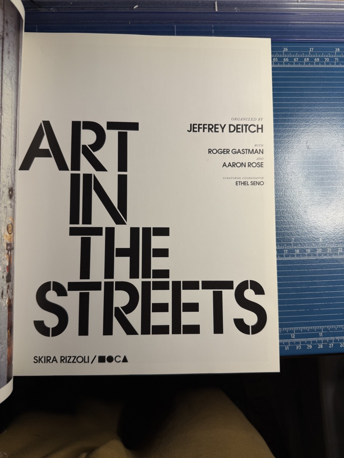 Art in the Streets Rizzoli Beyond the Graffiti Streets Art Monograph Banksy Kaws