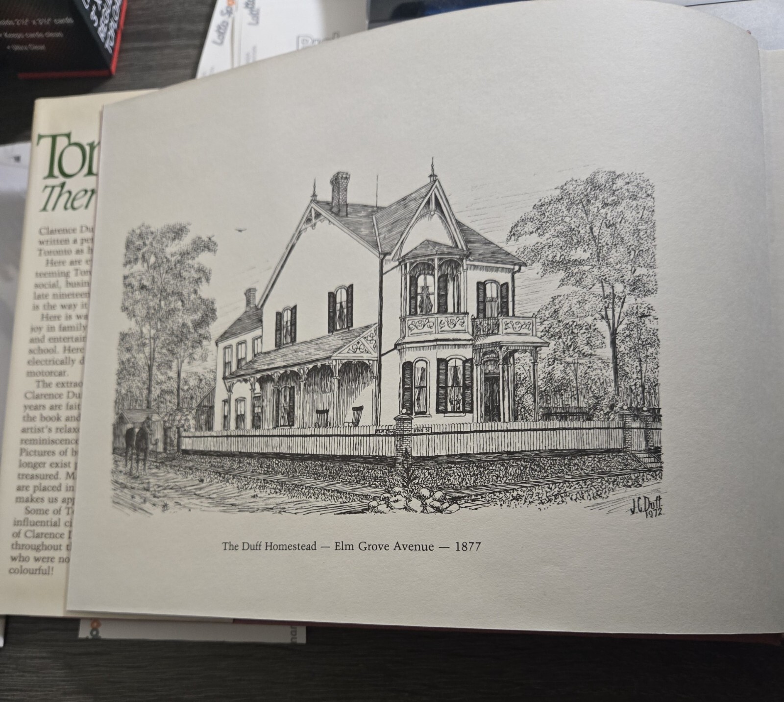 Toronto Then & Now by J.Clarence Duff with Sarah Yates1984,HARDCOVER