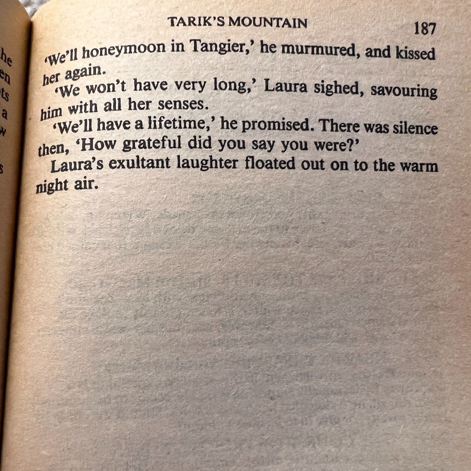 Tarik’s Mountain Romance Paperback Book by Dana James from Harlequin Books 1988