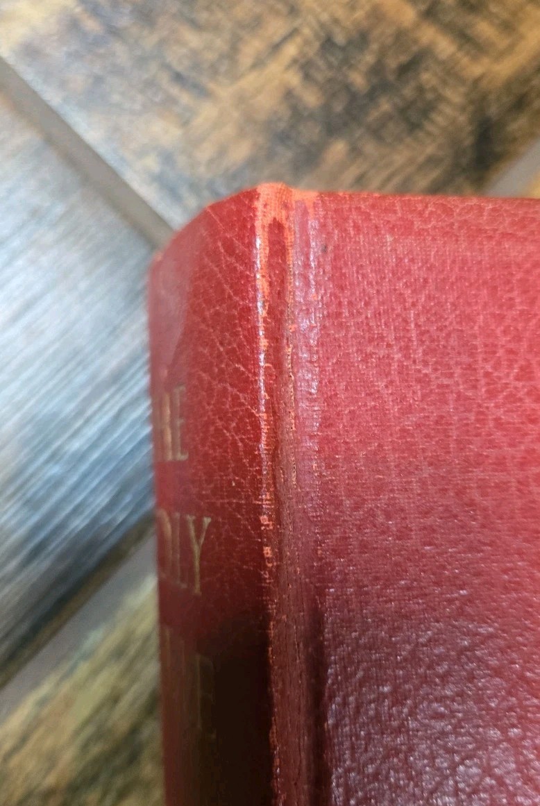 The Family Holy Bible Hawthorn 1966 Red Hardcover Pope John XXIII