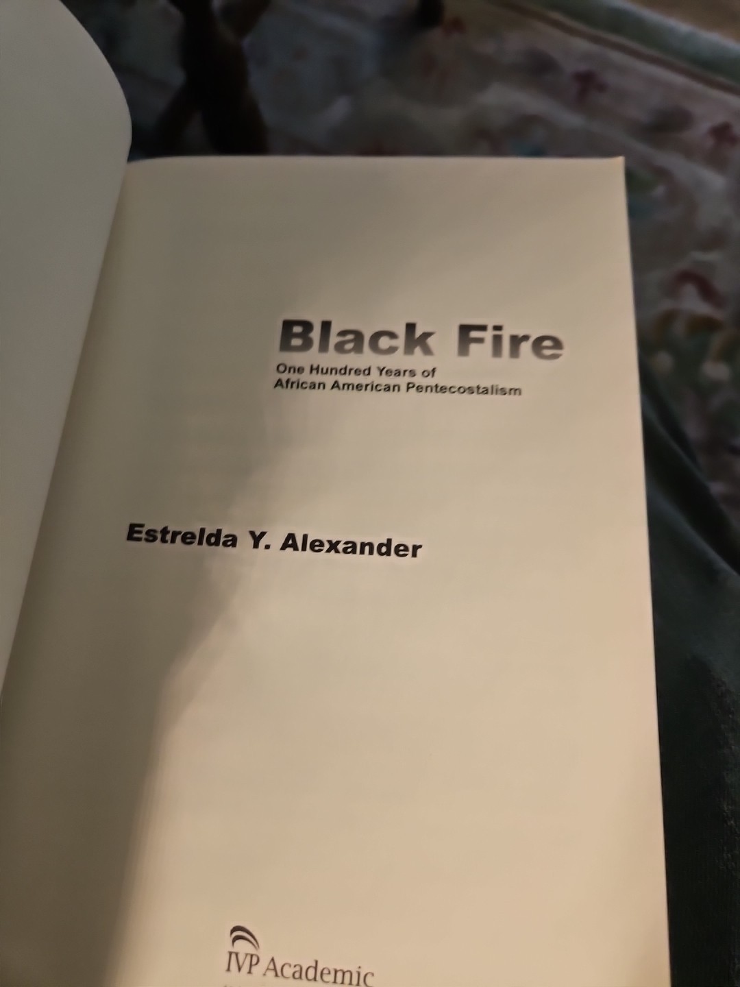 Black Fire 100Years of African American Pentecostalism 2011 TPB Like New BZ11