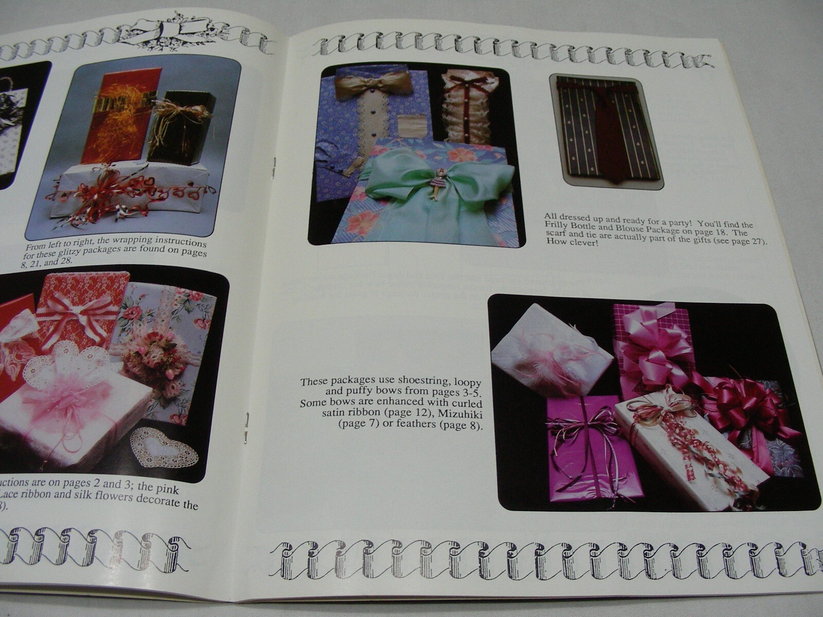 WRAP IT UP – 28 PAGES OF GIFT WRAPPING IDEAS – 8 1/2″ x 11″ Paperback Mag/Book!