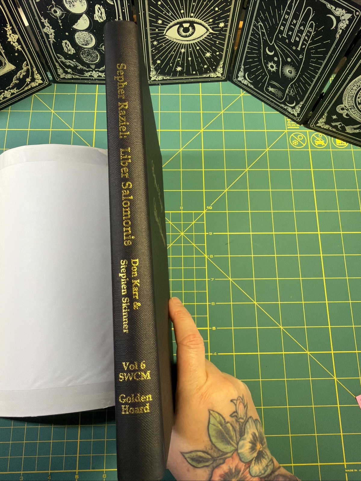 Sepher Raziel Skinner Karr 2010 1st HC Grimoire Occult Magic