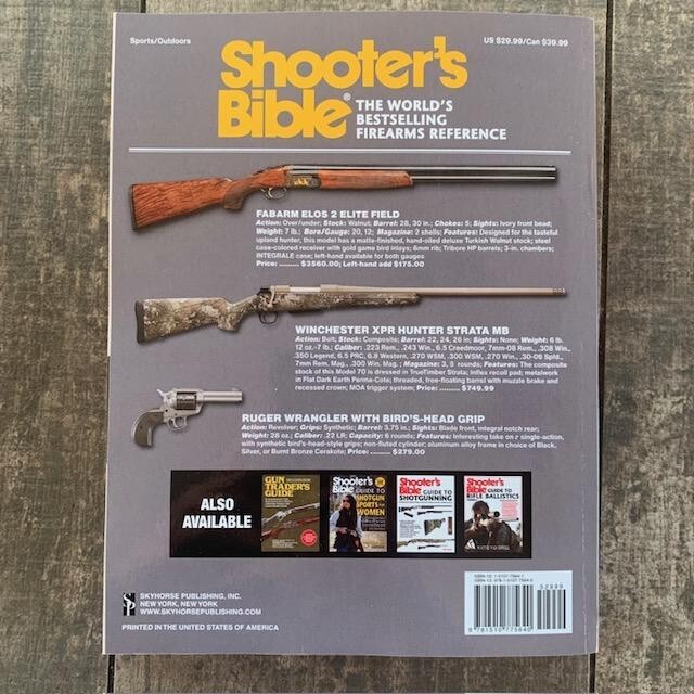 Shooter’s Bible – 114th Edition : The World’s Bestselling Firearms Reference NEW