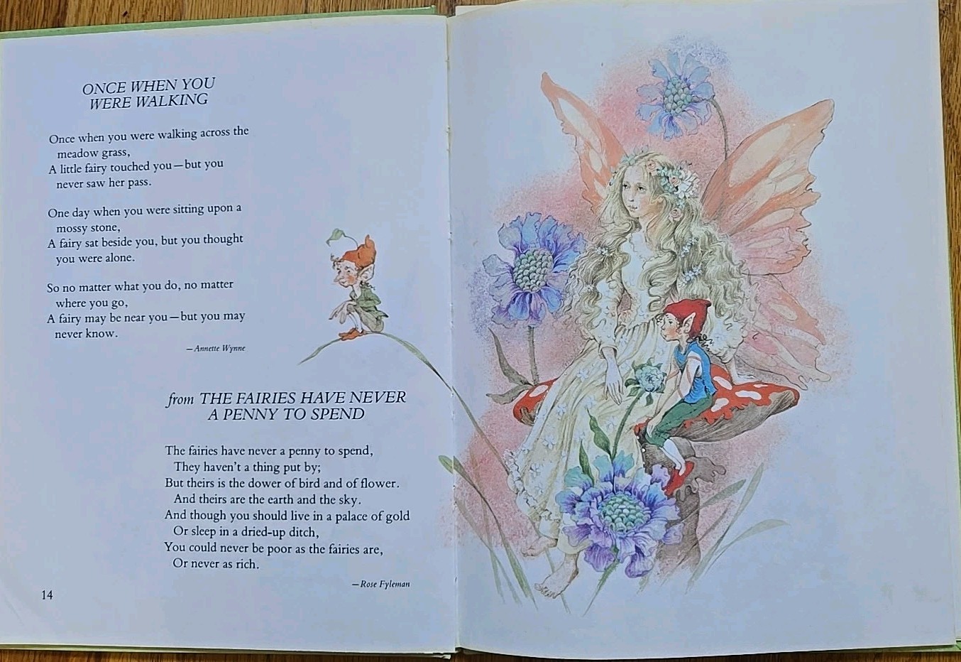 80s Magical Folklore Childrens Book Lot – Fairies, Poems, Goblin Tales, Magic &